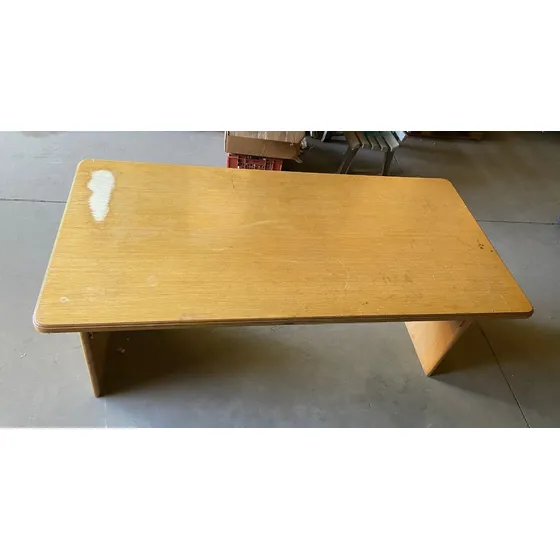 Mesa Para Escritorio Grande Madeira Maciça Usada 190x92x80