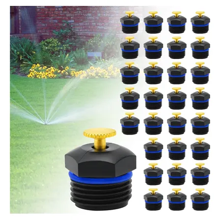 Kit 30 Aspersor Ajustável Cobre 1/2 Jardim Agricultura