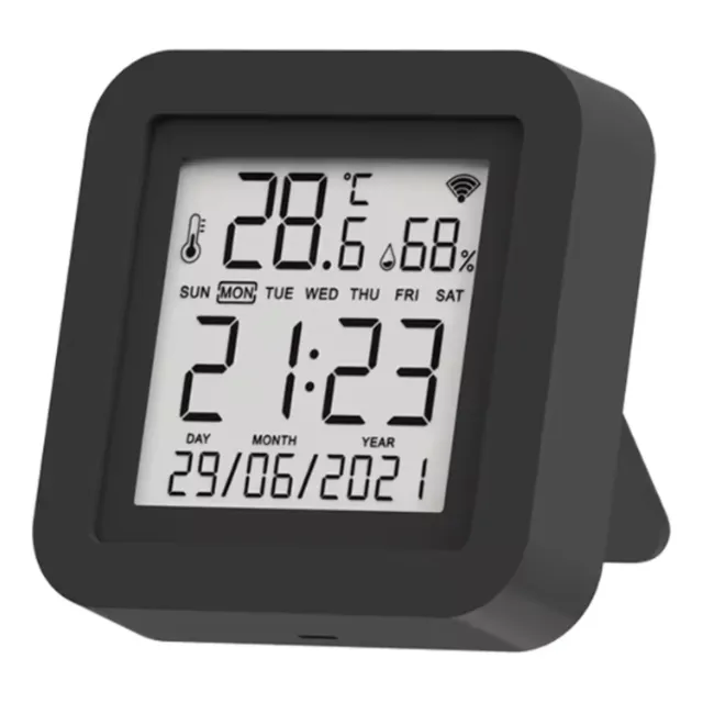 Sensor Temperatura Umidade Wifi C/ Emissor Ir Tuya Smart