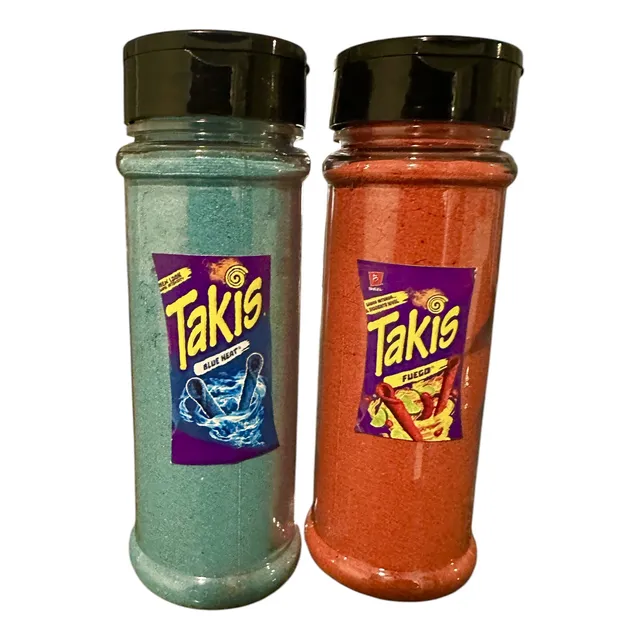 Pack De 2 Sazonadores Takis Fuego Y Takis Blue Heat