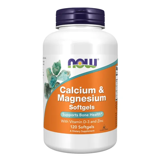 Supplements Now Foods Calcio Y Magnesio Con Vitamina D-3 120