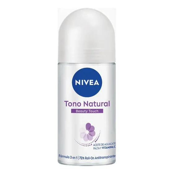 Desodorante Tono Natural Beauty Touch Aclarante 50 Ml Nivea