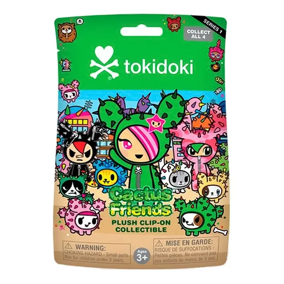 Peluche Toki Doki Llavero Cactus Friends Muñeca Ax