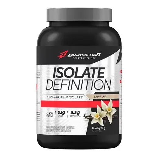 Whey Protein 100% Isolado 900g - Body Action 