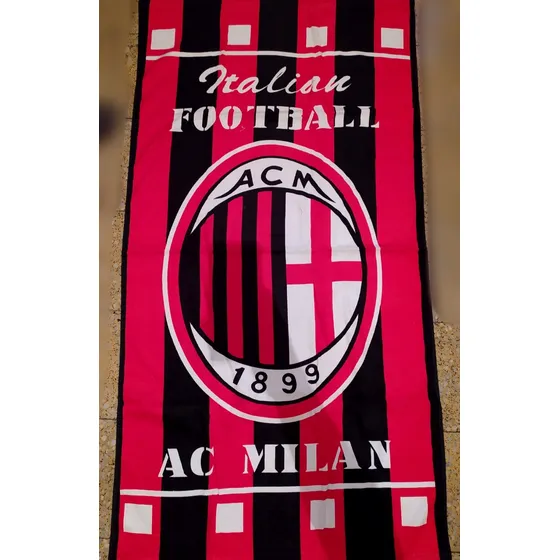 Toalla De Fútbol Del Ac Milan, A