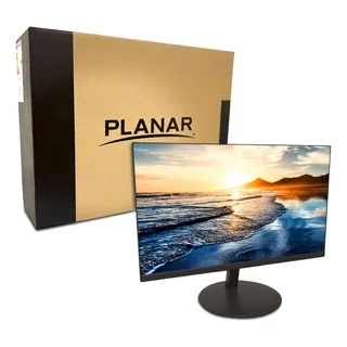Monitor Planar Pln2200 22'' Full Hd Led Hdmi Vga Vesa Negro Para Oficina Y Hogar