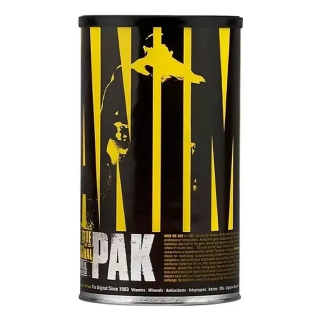 Animal Pak Multivitaminico Aumento Muscular X44 Serv