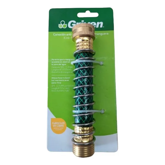 Conector Para Manguera Culebra Antitorcedura 3/4 Griven 