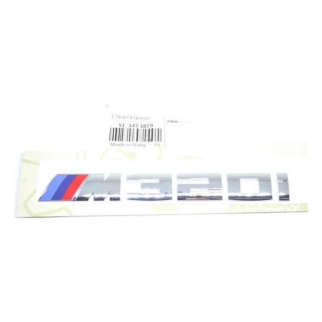 Emblema Bmw M Motorsport Serie 3 M320i 320i Original