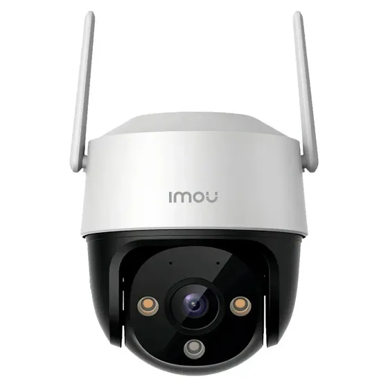 Cámara De Seguridad Ip Pt Imou Cruiser Se+ 5mp Ipc-k7cn-5h1we Wifi - Full Color 24/7 Ir30m Audio Bidireccional / Disuasión Activa Sirena 110db / Autotracking Y Ranura Microsd Circuito Cerrado