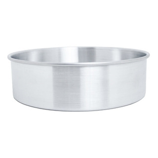Molde Redondo De Aluminio Para Hornear 26 Cm Color Gris Molde Redondo De Aluminio Para Hornear 26 Cm Color Gris