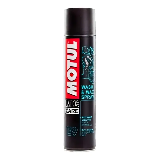 Limpiador En Seco Motul Wash & Wax E9 Spray E9 Delcar Motos®