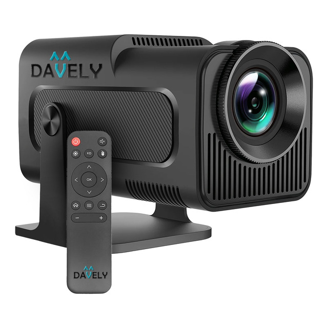 Projetor Hy320 Smart Tv Mini Wifi6 390ansi Android Cor Preto 110v/220v Davely Projetor Hy320 Smart Tv Mini Wifi6 390ansi Android Cor Preto 110v/220v Davely