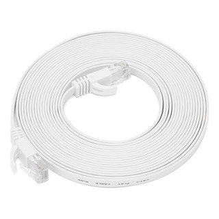 Cable Ethernet Cat 6 Blanco De 10 Metros Gigabit Cable Ethernet Cat 6 Blanco De 10 Metros Gigabit