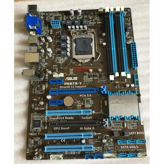 Placa Mae Ddr3 Asus Socket 1155 - P/ 2 & 3 Geração- Original