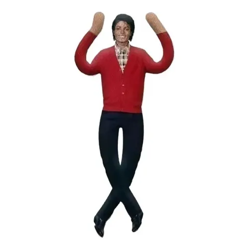 L Figura Tela Flexible Michael Jackson Ajustable Poses Full