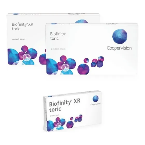 Lentes De Contacto Formulado  Marca Biofinity Xr Torics