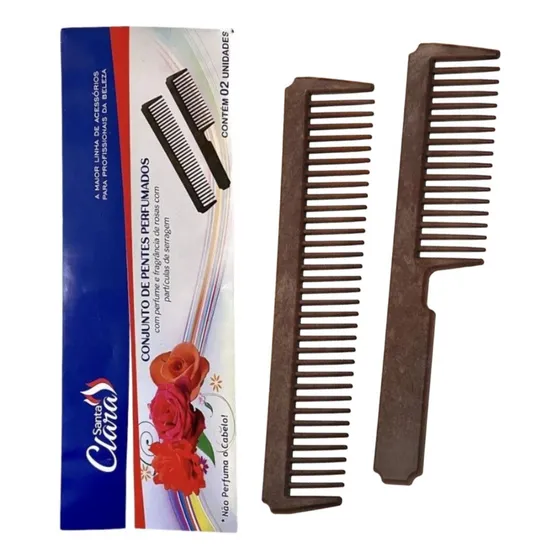 Conjunto De Pentes Perfumado Para Cabelo Anti-frizz