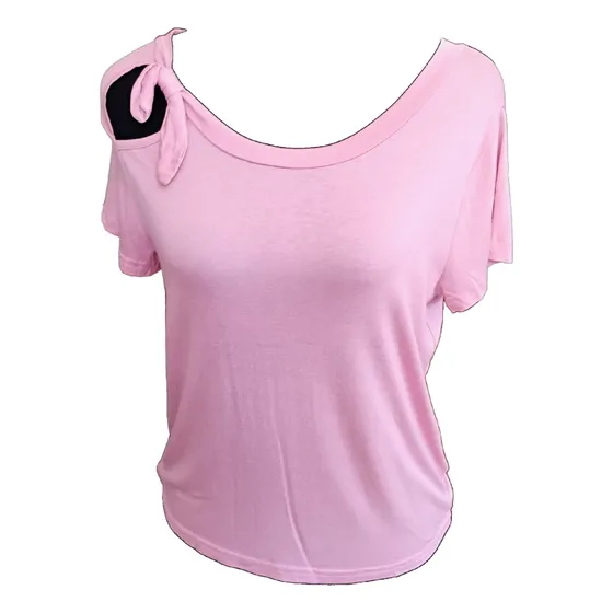 Poleras Mujer Manga Corta Algodon