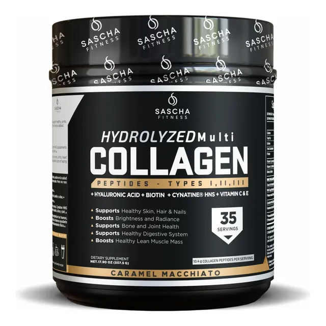Hydrolyzed Multi Collagen Caramel Macchiato - Sascha Fitness