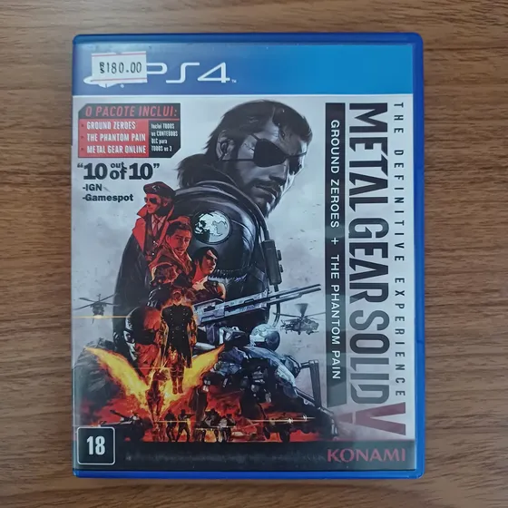 Metal Gear Solid V 5 Definitive Experience / Ps4 / Original