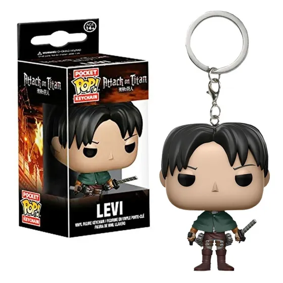 Funko Pop Attack On Titan - Llaveros Pocket - Elije Favorito