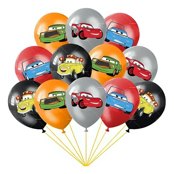  Set De 18 Globos Cumpleaños Diferentes Temáticas Infantiles