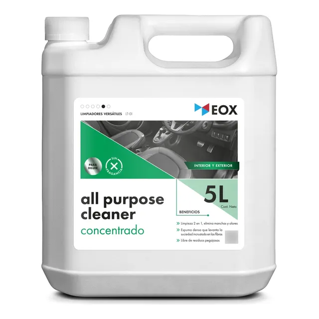 Limpiador Multipropósito Eox All Purpose Cleaner Versátil 5l