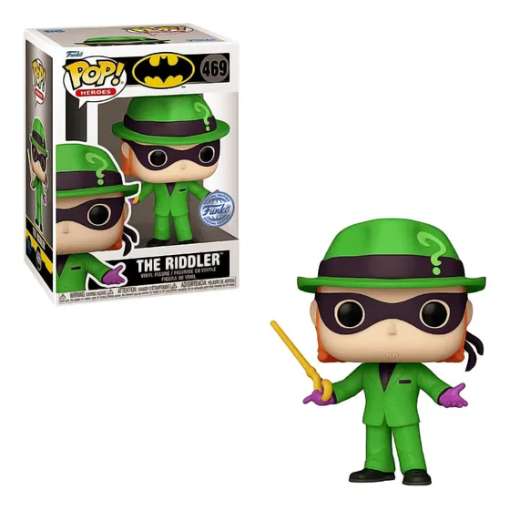 The Riddler Funko Pop Acertijo 469 Batman Exclusivo