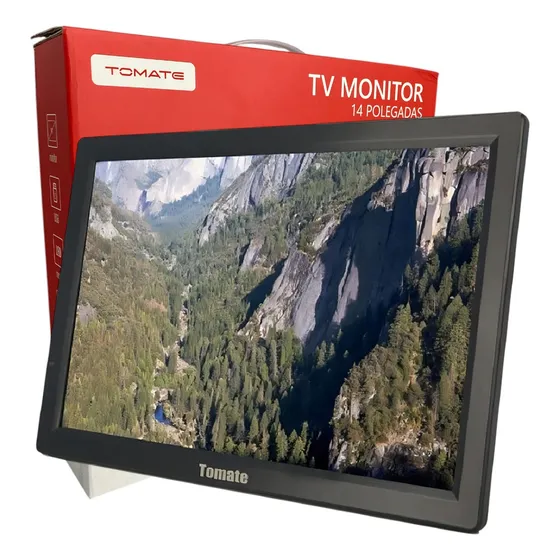 Tv Digital Portatil 14 Polegadas Mtm-1410 Tomate Bivolt