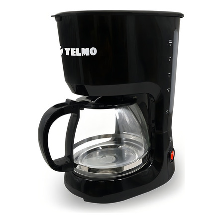 Cafetera Yelmo Ca-7108 Semi Automática Negra De Filtro Cafetera Yelmo Ca-7108 Semi Automática Negra De Filtro