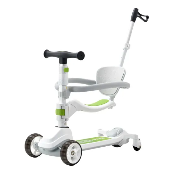 Scooter Niño Ajuste Milimétrico Plegable Desmontable Kub Color Blanco New Generation Scooter Kub