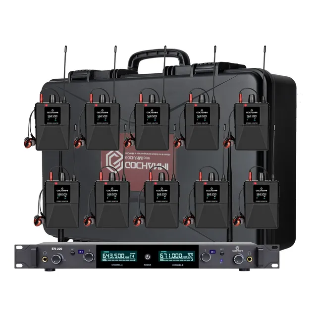 Monitoreo Gc Er2020 2 Canale 10receptore Sistema Inalambrico