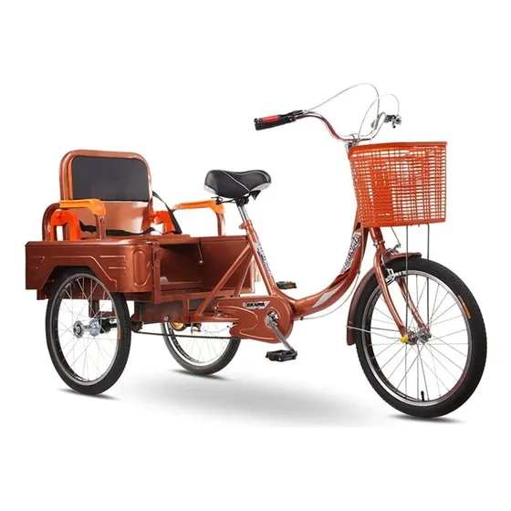 Rstj-sjef 3-wheel Bicycles For Seniors With Oversized Basket