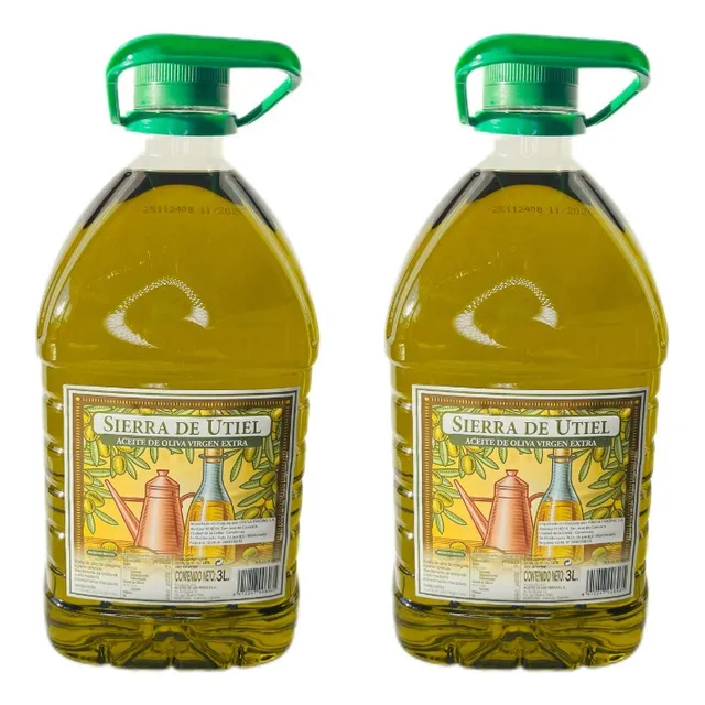 Aceite De Oliva Extra Virgen Sierras De Utiel 6 Lt (2x3lts)