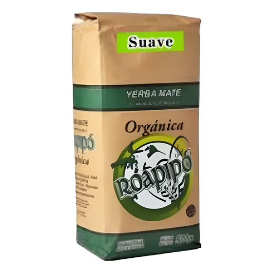 Yerba Mate Suave Orgánica X 500gr Roapipó