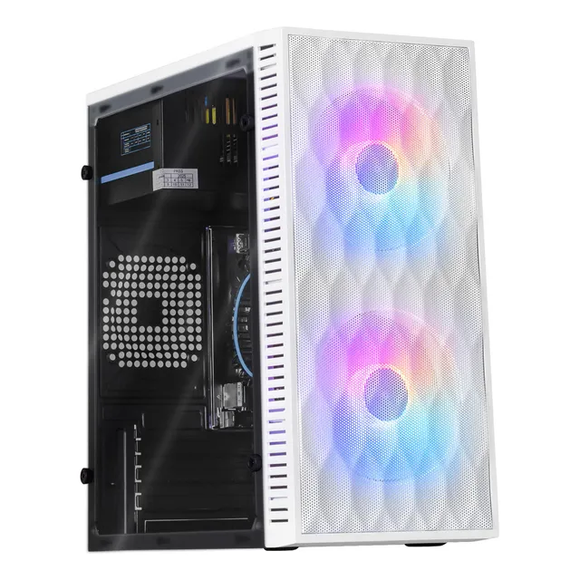 Xtreme Pc Gaming Computadora Intel Core I5 12400 16gb Ssd 1tb Wifi Fuji White
