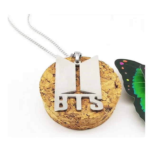 Bts Collar Dije Cadena Exo Unisex Kpop Korean Hiphop Placa