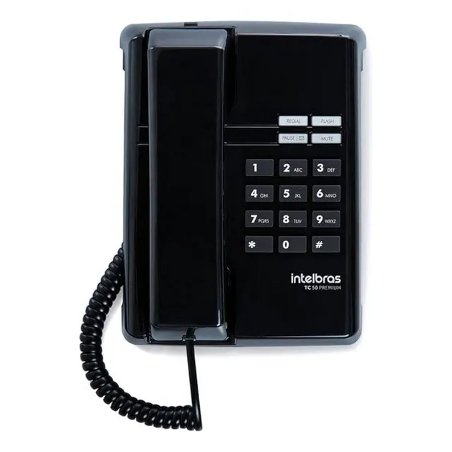 Intelbras Teléfonos Tc50 Analógicos Nuevos Para Mesa O Pared