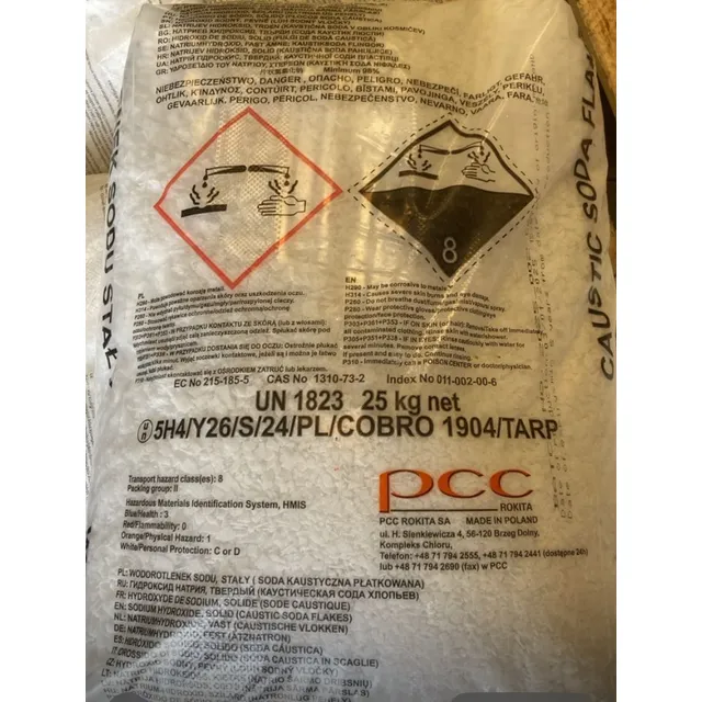 Ppa Soda Cáustica Escamas 25 Kg - Destapa Cañerías