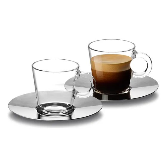 Tazas Nespresso View Espresso Color Plateado
