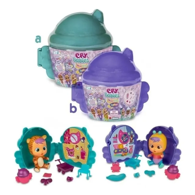 2 Bebés Llorones Casita Alada Lágrimas Mágicas Fantasy