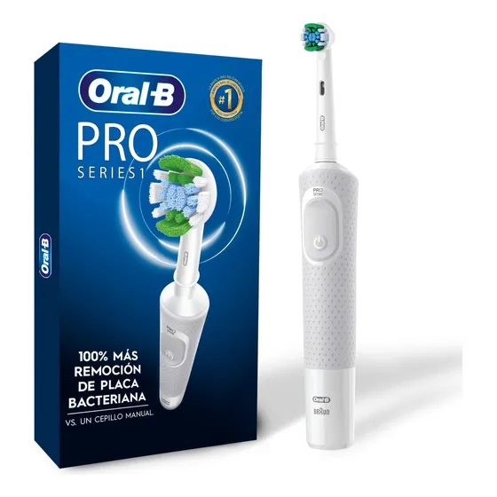 Cepillo de Dientes Eléctrico Oral-B PRO 1 con Cabezal Redondo, 1 Un