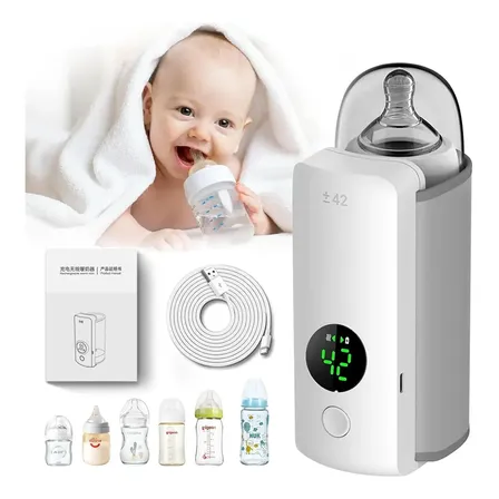 Aquecedor de Mamadeira Portátil Recarregável USB SKY para Bebê