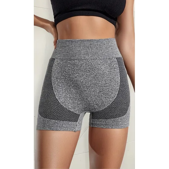 Calza Shein Deportiva Corta Con Push-up Importada Con Frunce