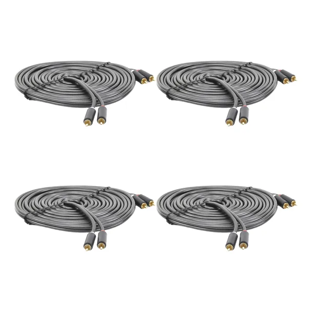 4 Cables De Audio Ugreen 2rca  Macho A 2rca Macho 5m  10520