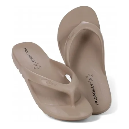 Chinelo Piccadilly Eva Marshmallow C242 Nuvem Trabalho Bege 37 Br