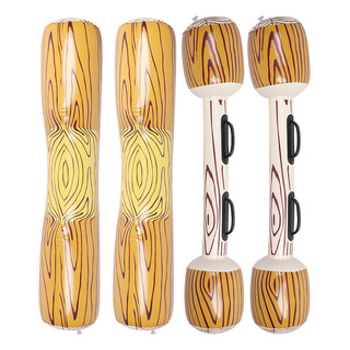 Flotador Inflable Grano De Mader Para Piscina 4 Piezas Juego Flotador Inflable Grano De Mader Para Piscina 4 Piezas Juego