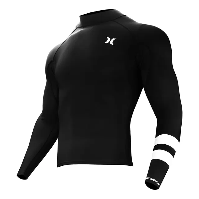 Camiseta Neopreno Manga Larga Para Hombre Upf 50 (fusion