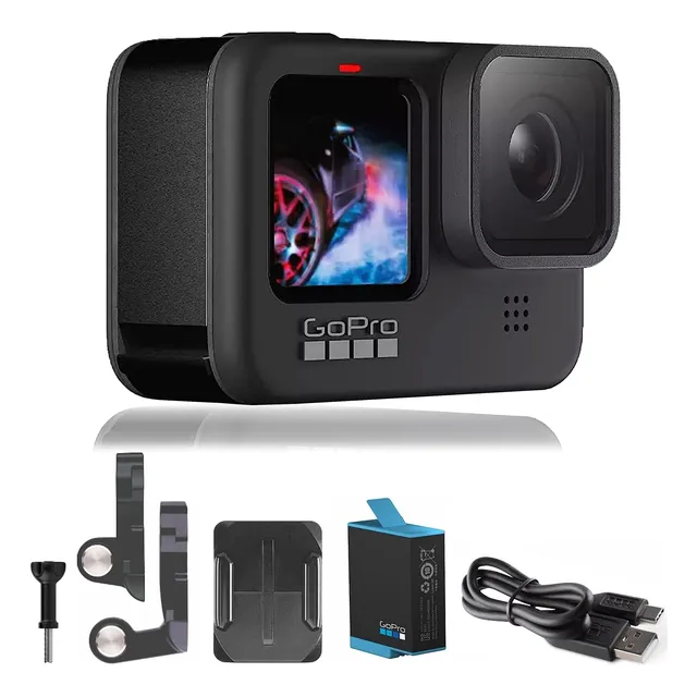 Cámara De Acción Gopro Hero9 Black 5k Ultra Hd 20mp Impermea